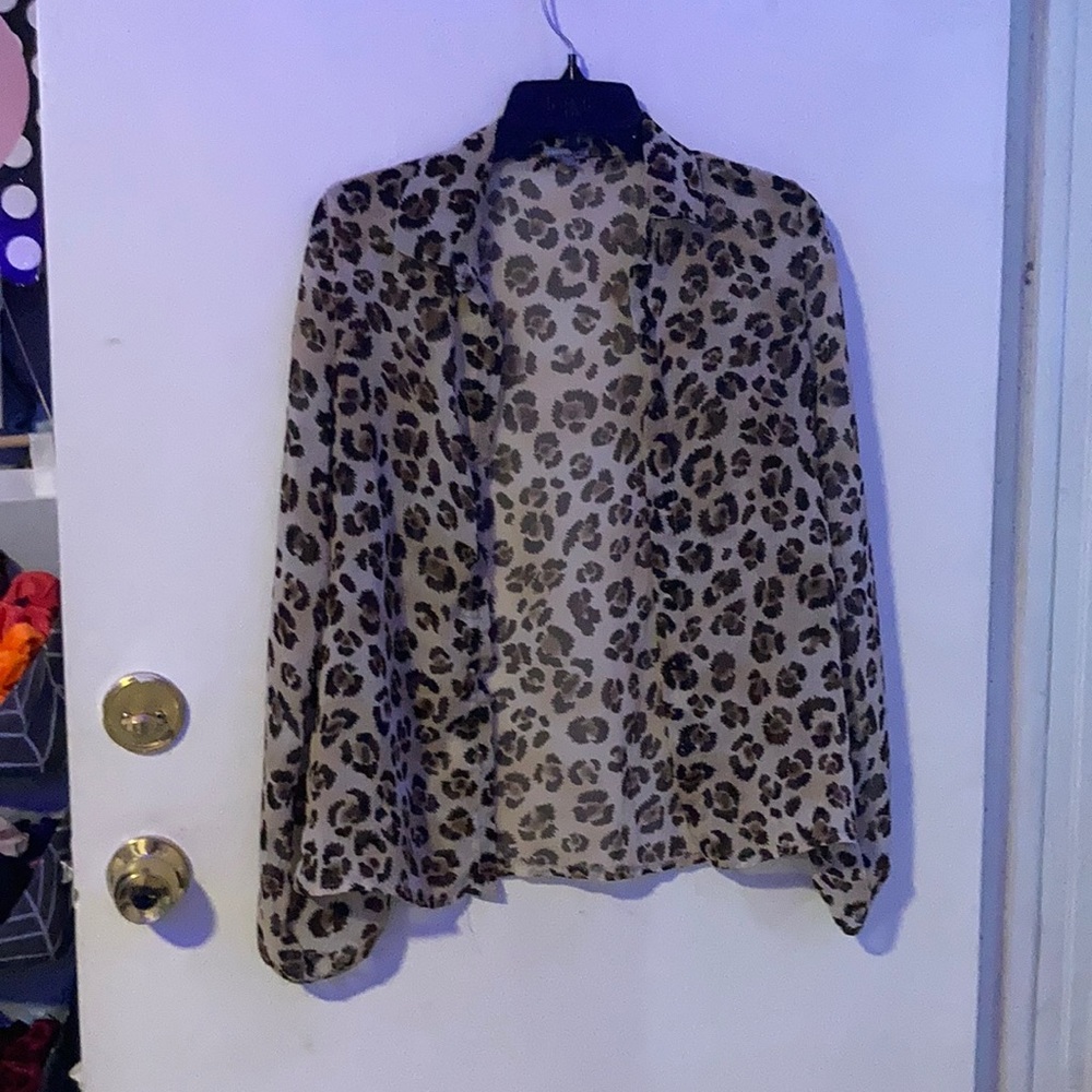 Leopard print shirt